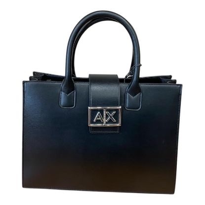 Immagine di ARMANI AX Shopper Media 2 manici da braccio con tracolla e divisori N 305AF12039