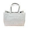 Immagine di ARMANI EXCHANGE borsa donna shopping MEDIA con tracolla e divisori BIANCO XW1222