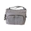 Immagine di MANDARINA DUCK MD20 BORSA DONNA SACCA Media TRACOLLA TASCHE Taupe/Acciaio QMT58