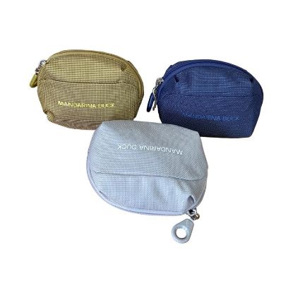 Immagine di MANDARINA DUCK PORTA CHIAVI E PORTA SPICCI A BUSTINA CHIUSO da ZIP Color QMR01