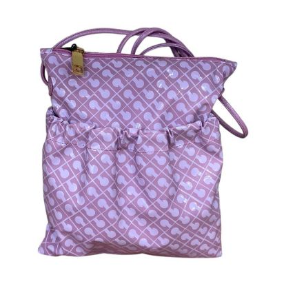 Immagine di GHERARDINI BORSA DONNA TRACOLLINA PIATTA CON TRACOLLA REGOLABILE ROSA 0231