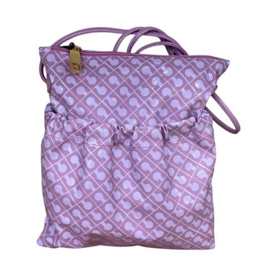 Immagine di GHERARDINI BORSA DONNA TRACOLLINA PIATTA CON TRACOLLA REGOLABILE ROSA 0231