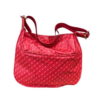 Immagine di GHERARDINI BORSA SACCA MEDIA da spalla TASCHE Esterne TRACOLLA REG Corallo 0260