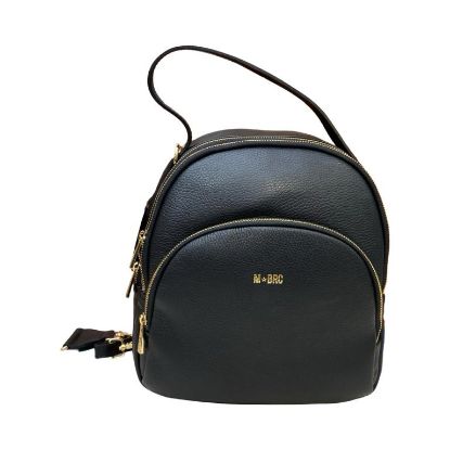 Immagine di M BRC Zaino multifunzione Organizzato da 3 DIVISORI / pelle di vitello NERO 100H