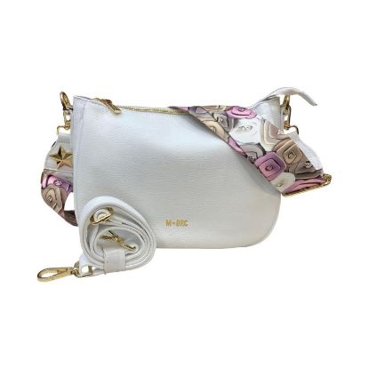 Immagine di MBRC borsa sacca Piccola da spalla in pelle di vitello 2 tracolle incluse 103H