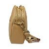 Immagine di MBRC Borsa donna Piccola tracollina da spalla 3 divisori / pelle Made Italy 118H