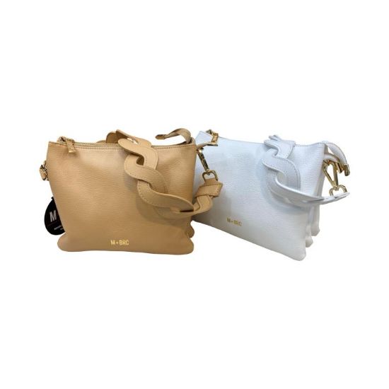 Immagine di MBRC Borsa donna Tracolla tracollina da spalla con 3 divisori interni 171H