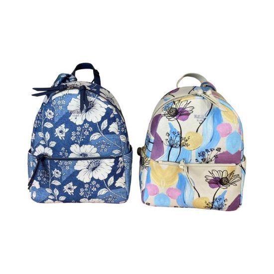 Immagine di PASH BAG Borsa donna ZAINO Medio da spalla CHIUSO con ZIP Stampe ERIC