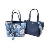 Immagine di PASH BAG SHOPPER REVERSE DA SPALLA + borsa pochette interna a tracolla Fior KATE