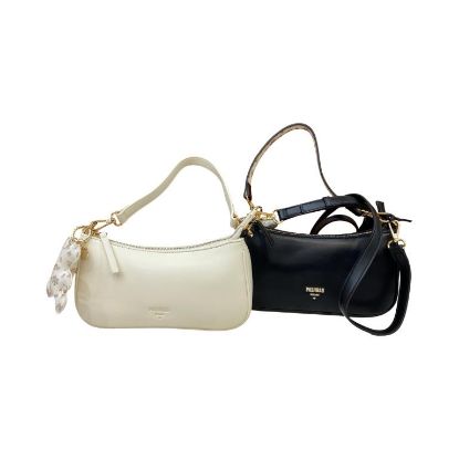 Immagine di Pash Bag BORSA DONNA Piccola SACCA DA SPALLA con tracolla lunga applicabile ABBY