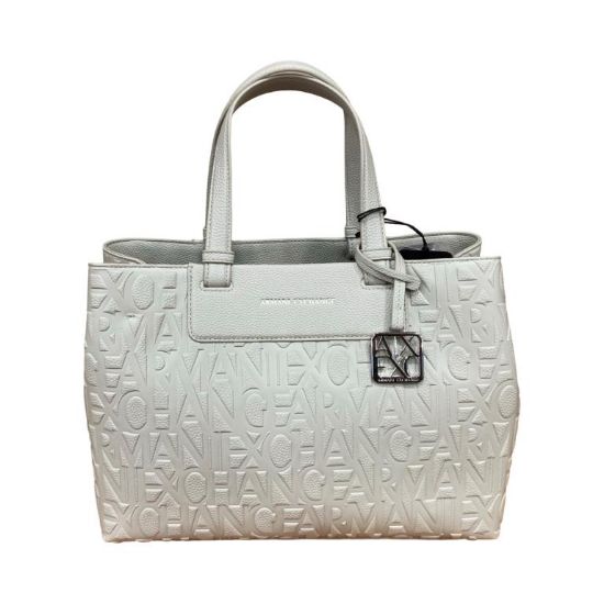 Immagine di ARMANI EXCHANGE borsa donna shopping MEDIA con tracolla e divisori Grigio XW1222