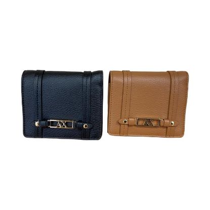 Immagine di ARMANI EXCHANGE PORTAFOGLI DONNA Medio piccolo wallet 4 CARD e monete 2613