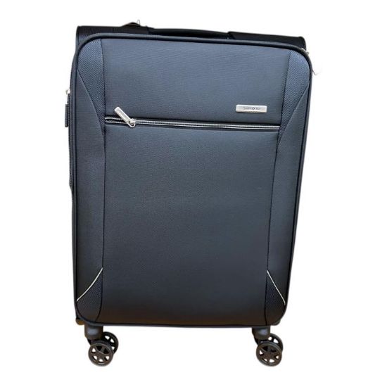 Immagine di SAMSONITE TROLLEY SPINNER 4 RUOTE Super Leggero MEDIO NERO 67x43x27 KG7004