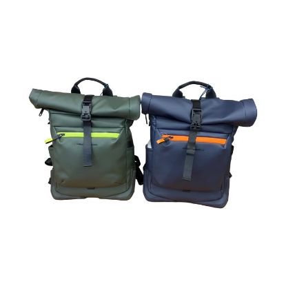 Immagine di PIQUADRO ZAINO Medio TESSUTO GOMMATO resistente all'acqua tasca pc 15,6" + ipad CA6291C20