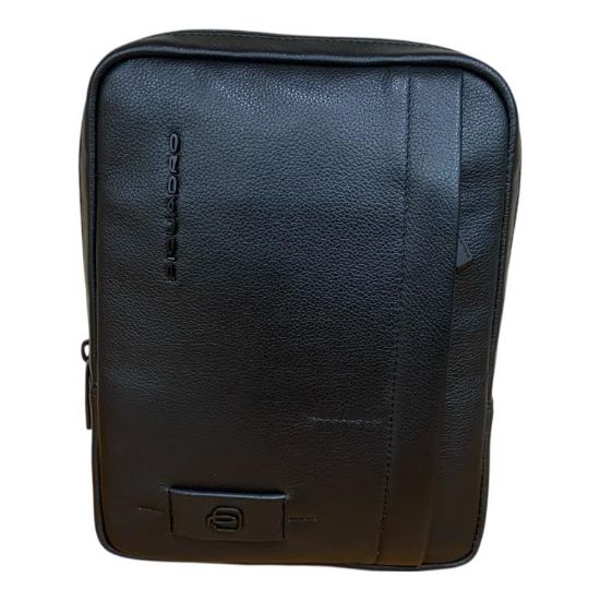 Immagine di PIQUADRO BORSELLO UOMO In Pelle TRACOLLA reg. / PORTA IPAD TASCHE ORGANIZZ CA1816W137