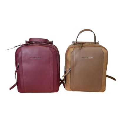 Immagine di PIQUADRO BORSA DONNA ZAINO Medio Professionale Tessuto e pelle con 2 scomparti CA5566W92