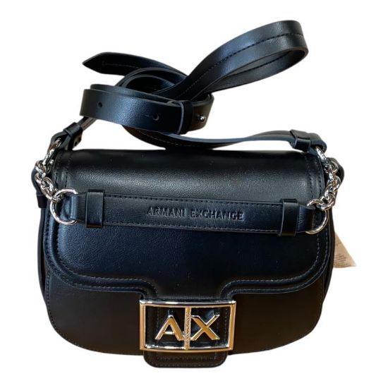 Immagine di Armani Exchange Borsa Sacca Piccola a tracolla chiusa con PATTA pattina 949170