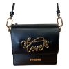 Immagine di LOVE MOSCHINO BORSA DA SPALLA CHIUSA DA PATTA 2 DIVISORI tracolla regolab JC4262