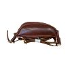 Immagine di IL KUOIO MARSUPIO UOMO IN PELLE PRIMA SCELTA MADE IN ITALY TASCHE ORGANIZZ. 3316
