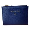Immagine di PATRIZIA PEPE PORTAFOGLI donna 2 zip MEDIO PELLE di vitello 8 CARD BLU 2V8732
