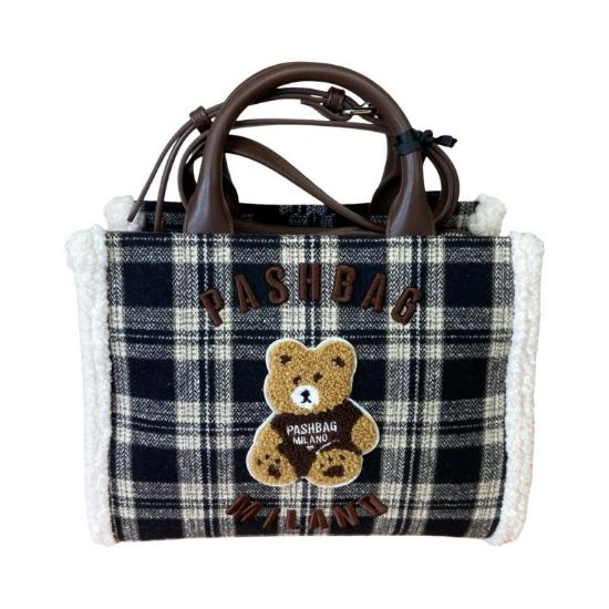 Immagine di PASH BAG Borsa donna Shopper Media da braccio con tracolla x spalla Scozz MARGE