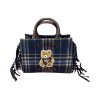 Immagine di PASH BAG Borsa donna Shopper FRANGE Media da braccio cn tracolla Blu MARGE