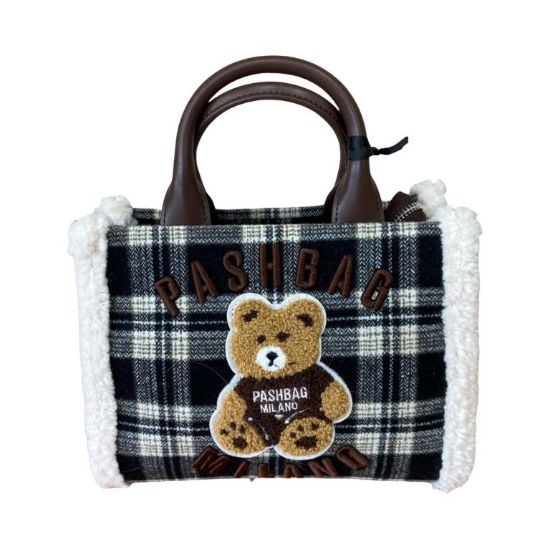 Immagine di PASH BAG Borsa donna Shopper Piccola da braccio cn tracolla x spalla Scozz MARGE
