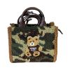 Immagine di PASH BAG Borsa donna Shopper Piccola da braccio cn tracolla x spalla Verde MARGE