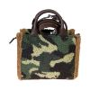 Immagine di PASH BAG Borsa donna Shopper Piccola da braccio cn tracolla x spalla Verde MARGE