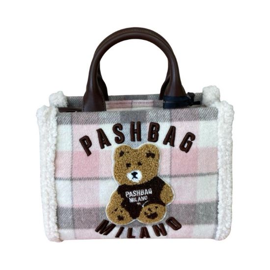 Immagine di PASH BAG Borsa donna Shopper Piccola da braccio cn tracolla x spalla Rosa MARGE