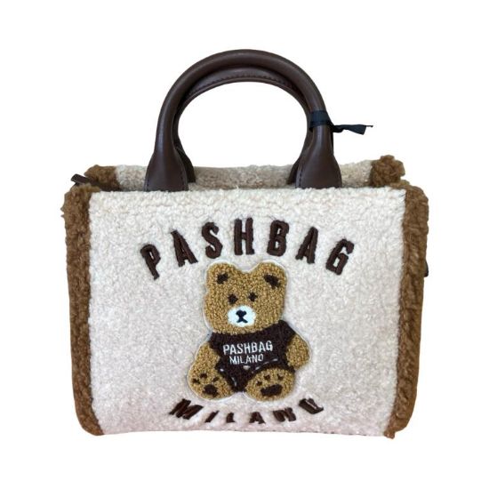 Immagine di PASH BAG Borsa donna Shopper Piccola da braccio cn tracolla x spalla Bianc MARGE