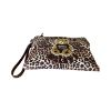 Immagine di PASH BAG BORSA DONNA CLUTCH POCHETTE PIATTA DA POLSO CON TRACOLLA applic SOPHIE