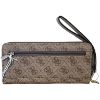 Immagine di GUESS PORTAFOGLI DONNA pochette da polso DIVISORI CHIUSO da ZIP 12 CARD SG59146