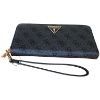 Immagine di GUESS PORTAFOGLI DONNA pochette da polso DIVISORI CHIUSO da ZIP 12 CARD SG59146