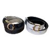 Immagine di GUESS CINTURA donna sottile REVERSE 2,4 cm Nero / Latte BW9456