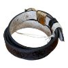 Immagine di GUESS CINTURA donna sottile REVERSE 2,4 cm Nero / Latte BW9456