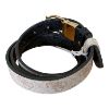 Immagine di GUESS CINTURA donna sottile REVERSE 2,4 cm Nero / Latte BW9456