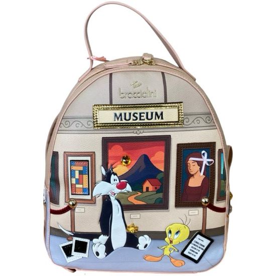 Immagine di BRACCIALINI Borsa donna Zaino Medio da spalla Looney T - Silvestro e Titti LT293