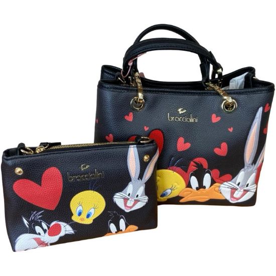 Immagine di BRACCIALINI Borsa BETH S Looney Tunes Shopper da braccio con tracolla LT315
