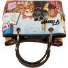 Immagine di BRACCIALINI Firenze Borsa Shopper da braccio con tracolla CANI DOG LOVE B19161