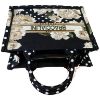 Immagine di BRACCIALINI Borsa Shopper Media da braccio con tracolla e pochette NERO B19281