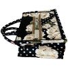 Immagine di BRACCIALINI Borsa Shopper Media da braccio con tracolla e pochette NERO B19281