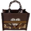 Immagine di BRACCIALINI Borsa Shopper Media da braccio con tracolla e pochette MARRON B19281