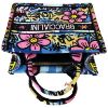 Immagine di BRACCIALINI Borsa Shopper Media da braccio con tracolla e pochette FIORI B19281
