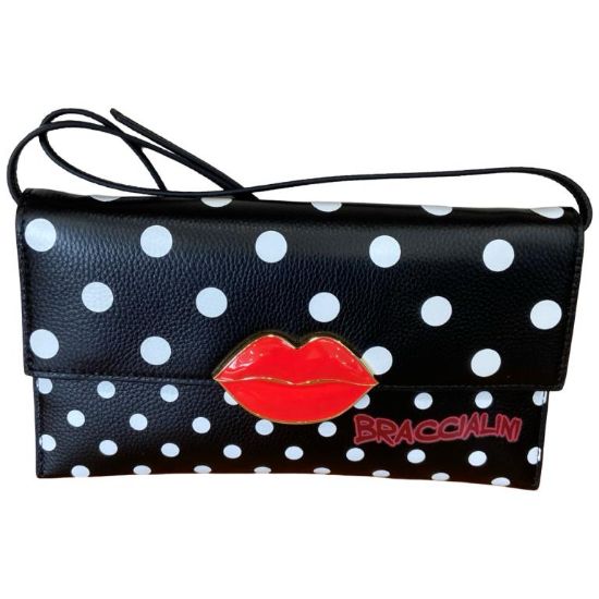 Immagine di BRACCIALINI BORSA POCHETTE TRACOLLINA DA SPALLA casual ed elegante KISS B19412