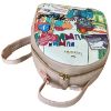 Immagine di BRACCIALINI Borsa donna Zaino Medio da spalla /spalline regolabili Napoli B19166