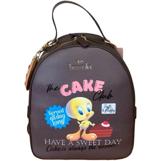 Immagine di BRACCIALINI Borsa donna Zaino Medio da spalla Looney Tunes Titti LT311