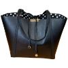 Immagine di BRACCIALINI  borsa donna shopper REVERSIBILE da spalla + astuccio NERO B19323