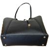 Immagine di BRACCIALINI  borsa donna shopper REVERSIBILE da spalla + astuccio NERO B19323