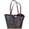Immagine di BRACCIALINI  borsa donna shopper REVERSIBILE da spalla + astuccio B19323